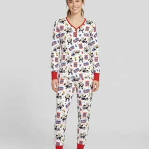 Soccer One Nation One Team Bamboo Women Pajama Set