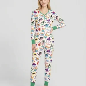 Proud Wings Family Matching Bamboo Women Pajama Set