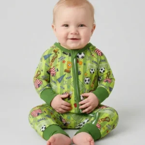 I Love Sports Soccer Bamboo Convertible Zippy