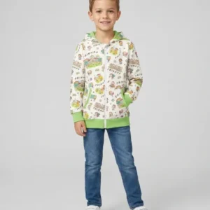 School Friends Forever Bamboo Zip Hoodie