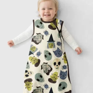 Halloween Face Bamboo Sleep Bag