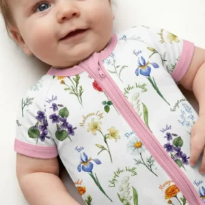Marian Garden Bamboo Shorty Zippy