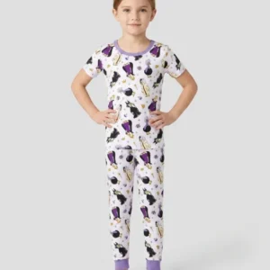 Evil Goose Bamboo Two Piece Short Sleeve Pajama Set