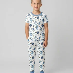 Rad Tech Goose Bamboo Two Piece Short Sleeve Pajama Set