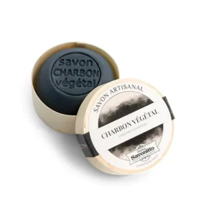 Maître Savonitto Vegetable Charcoal Soap 100g