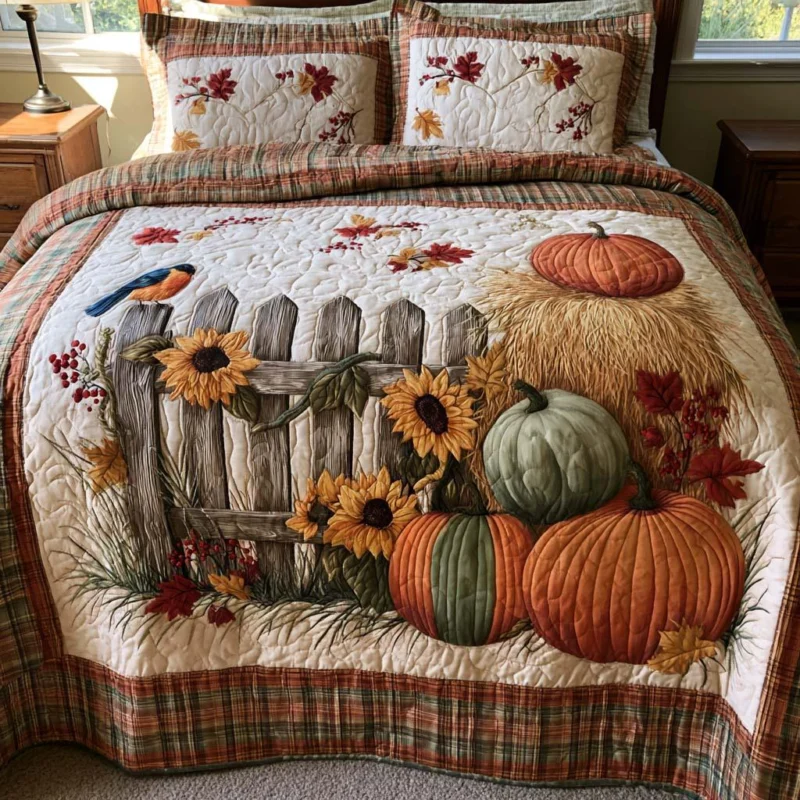 Maple Forest Bamboo Quilt Bedding Set