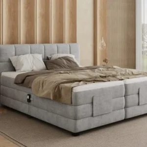 Boxspringbett Monaco - elektrisch verstellbar in Samt