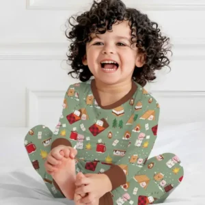 Campfire Bamboo Two Piece Long Sleeve Pajama Set