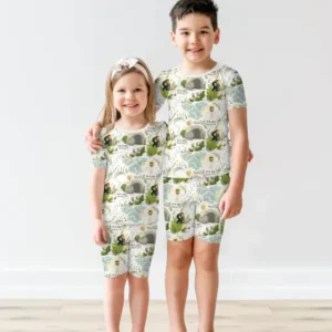 He Is Risen Two Piece Short Sleeve Shorts Pajama Set