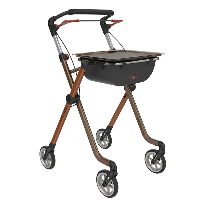 Wohnraumrollator PIXEL inkl. Tablett und Tasche