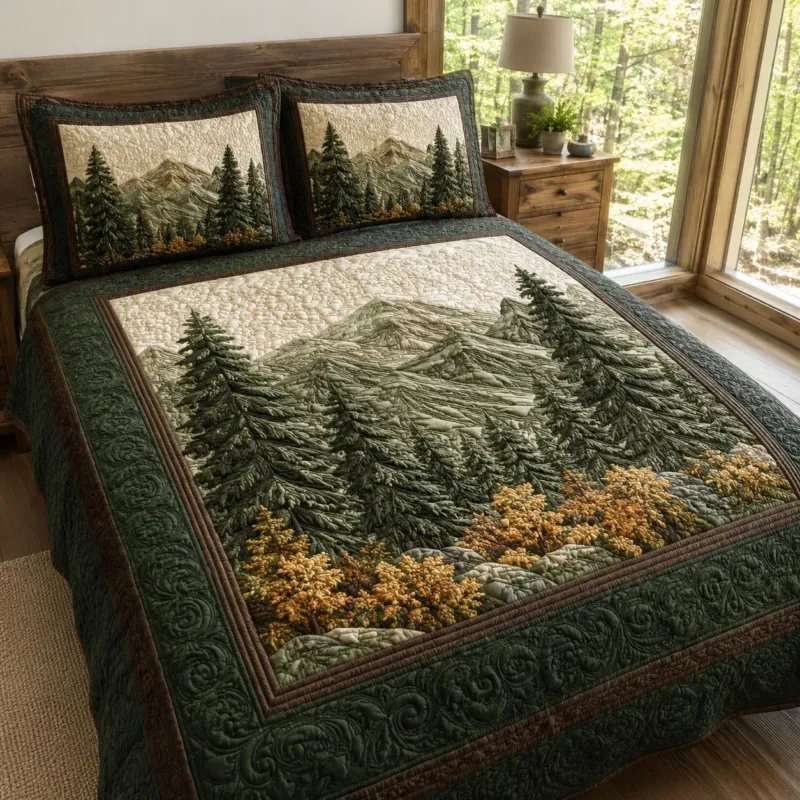 Pine Valley Bamboo Quilt Bedding Set
