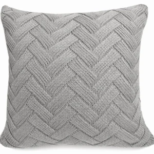 Racquel Cotton Pillow 22x22 Feather Filled