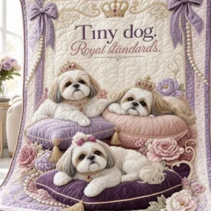 Regal Paws Bamboo Quilt Blanket