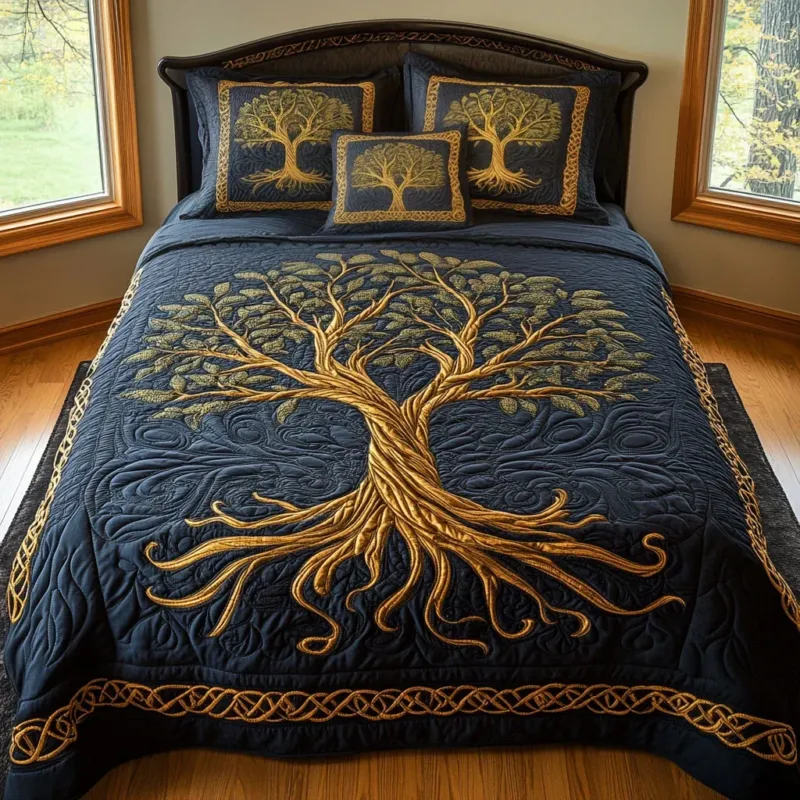 Rooted Life Bamboo Quilt Bedding Set