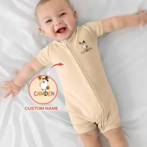 Personalized My First Halloween Bamboo Shorty Zippy