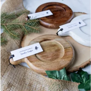Little Beausoleil Candle Co. Brown Coaster