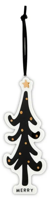 Merry Ceramic Keepsake Ornament