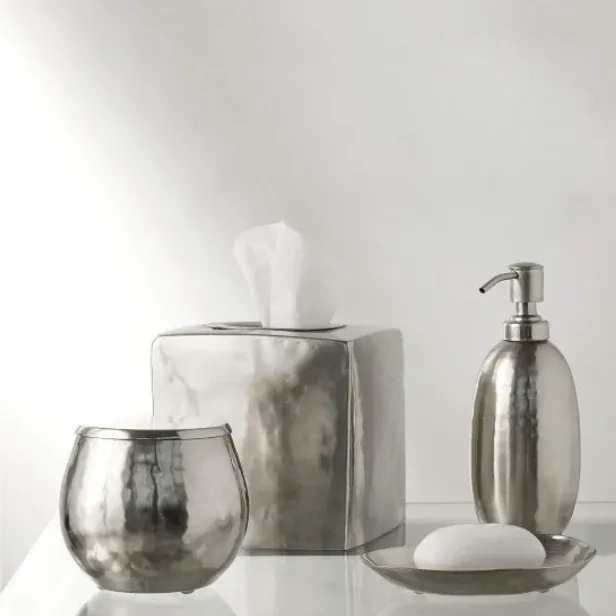 Nile Silver Tissue Box Boutique