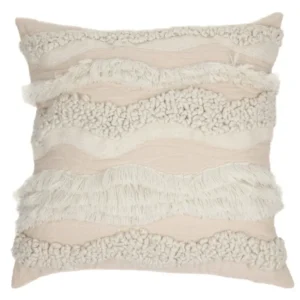 Serenity Textured Cushion 20"x20" 100% Cotton