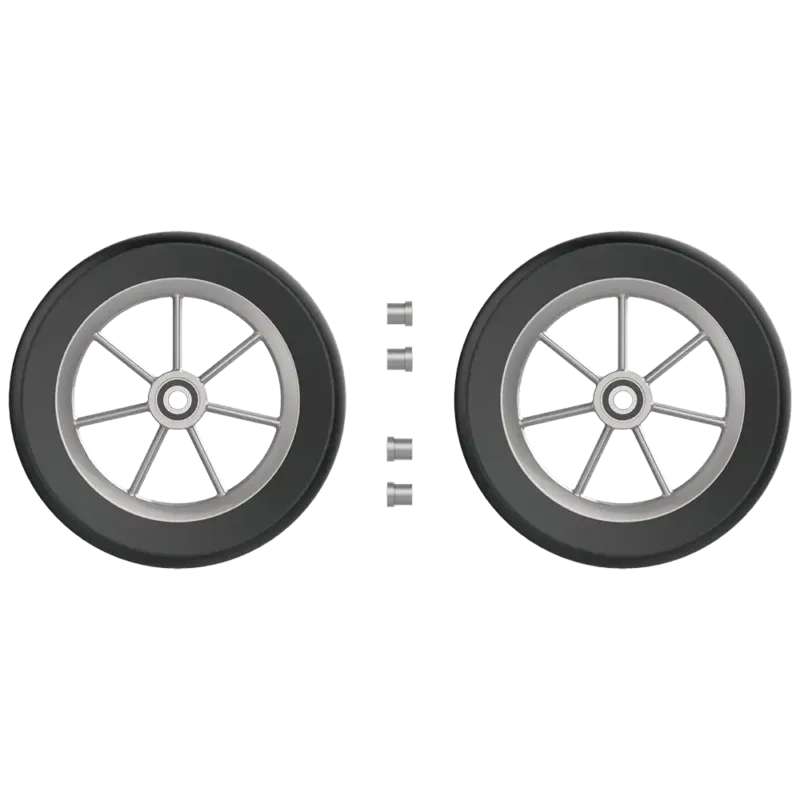 Softräder (PUR) hinten für Rehasense Rollatoren SW16094.1 Samedo