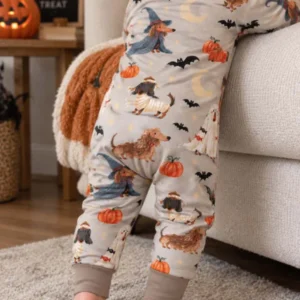 Spooky Dachshund Halloween Night Bamboo Convertible Zippy