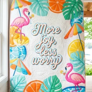 Summer Joy Bamboo Quilt Blanket