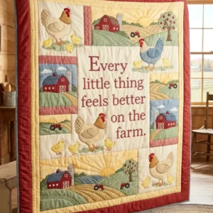 Sunny Barn Bamboo Quilt Blanket