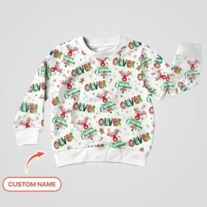 Custom Name "Whimsical Little Things" Bamboo Crewneck Sweatshirt