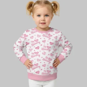 My Heart Belongs To Mommy Bamboo Crewneck Sweatshirt