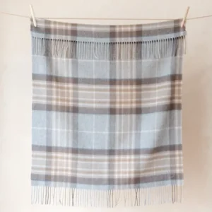 Lambswool Baby Blanket in Mackellar Tartan - TBCo