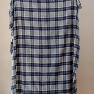 Lambswool Blanket in Bannockbane Silver Tartan - TBCo