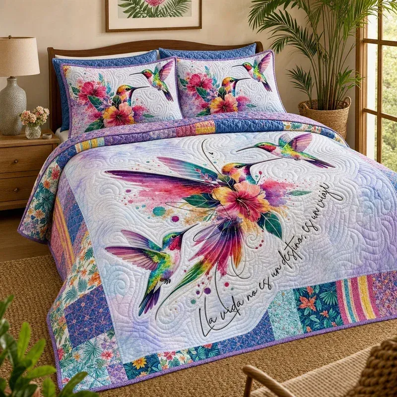 The Life Voyage Bamboo Quilt Bedding Set