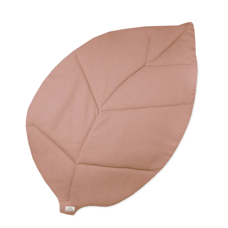 Krabbeldecke Blatt, Waffelpiqué Dune