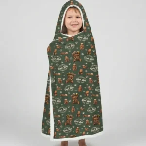 Daddy Bear It's Not A Dad Bod Bamboo Wearable Hooded Blanket