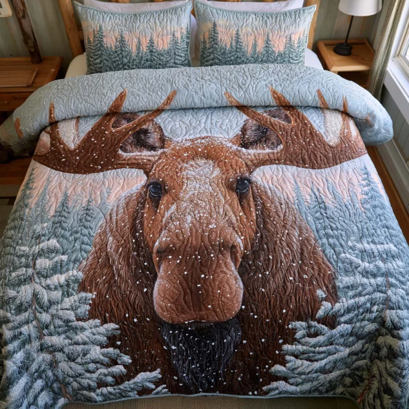 Wild Timber Bamboo Quilt Bedding Set