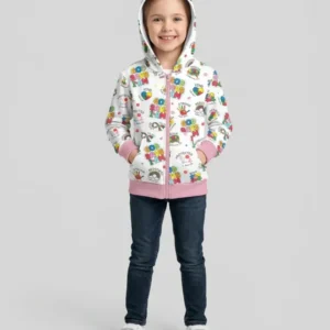 God Says I Am Autism Awareness Bamboo Zip Hoodie