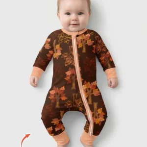 Custom Thanksgiving Tree Bamboo Convertible Zippy