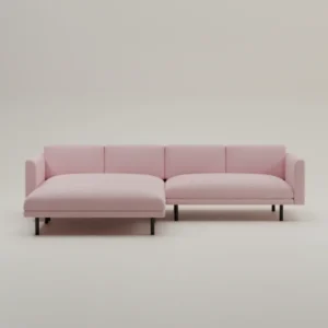 Modulares Sofa Aera 3-Sitzer mit Hocker und mit Schlaffunktion