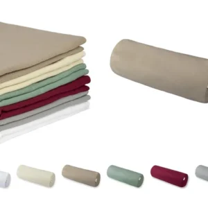 Nackenrollen Bezug ca. 15x40 cm einlaufsicheres Baumwoll-Feinjersey beties "BasicSoft"