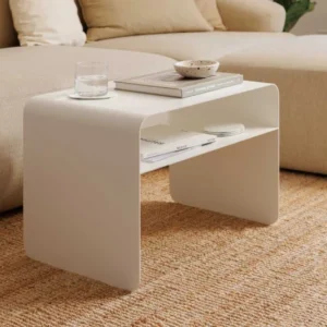 Couchtisch/Beistelltisch Cosmo – Pulverbeschichtetes Metall in modernem Design