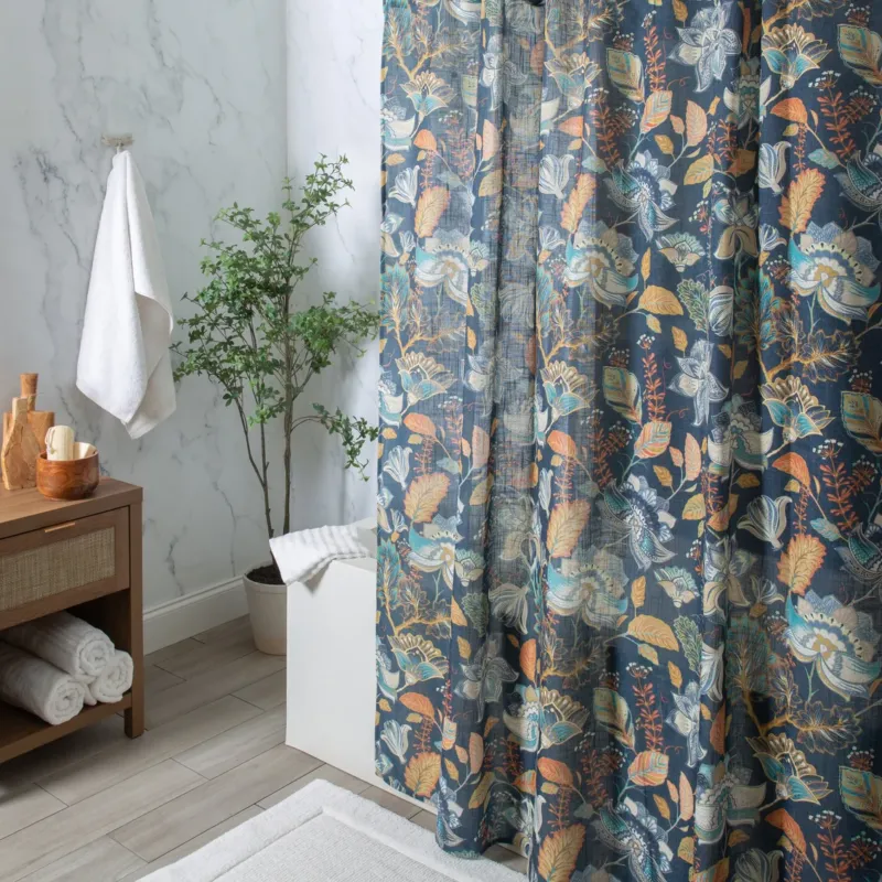 BERWICK SHOWER CURTAIN FABRIC 72" X 72" 220 GSM