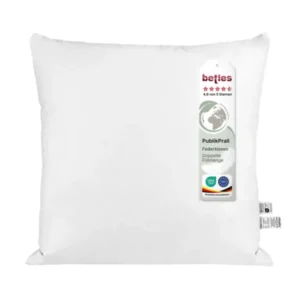 beties Publikprall Federkissen Kopfkissen 80x80 cm Etikett