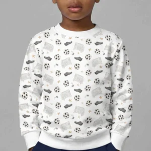 Little Soccer Star Bamboo Crewneck Sweatshirt