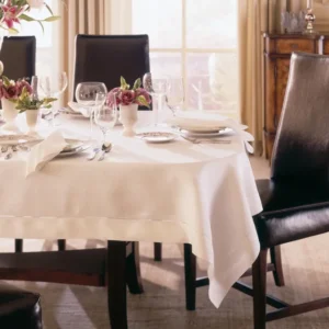 Sferra Classico Table Linens Cocktail Napkins In Color Ecru
