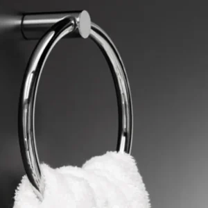 Cosmic - Handtuchring Minimalism chrom-Handtuchhalter-Cosmic-Breite: 16cm-TOJU Interior