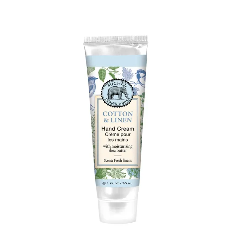 Michel Design Works Cotton & Linen Hand Cream Mini
