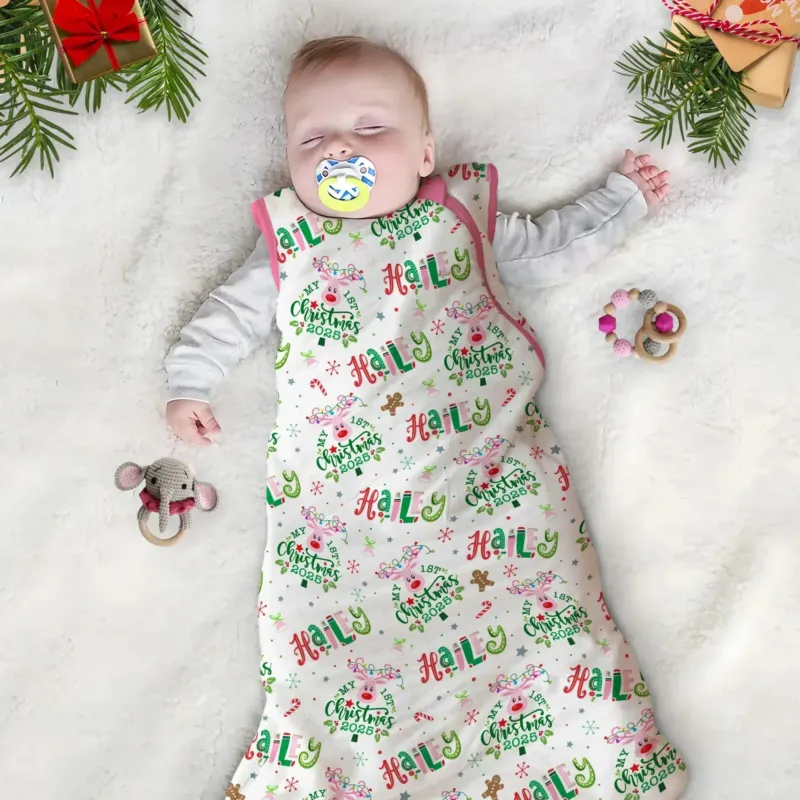 Custom Name "Whimsical Little Things" Sleep Bag , Custom Name "Whimsical Little Things" Sleep Bag - XS / 0.5 TOG