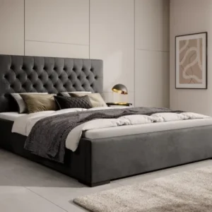Designer Polsterbett Chester mit Stauraum - Luxusbetten24