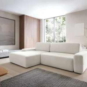 Designer Sofa Bianca mit Schlaf- und Klappfunktion - Luxusbetten24