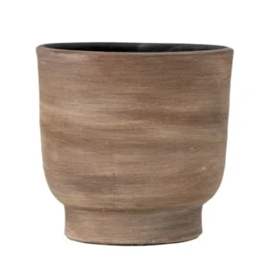Blumentopf Ty – aus braunem Terrakotta